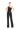 Jumpsuit Long Fitted Formal Pleated Jumpsuit Black
