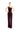Jumpsuit Long Fitted Formal Pleated Jumpsuit Aubergine