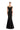 Formal Dresses Mermaid Long Formal Beaded Evening Dress Black