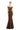 Formal Dresses Mermaid Long Formal Beaded Evening Dress Chestnut