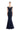 Formal Dresses Mermaid Long Formal Beaded Evening Dress Navy