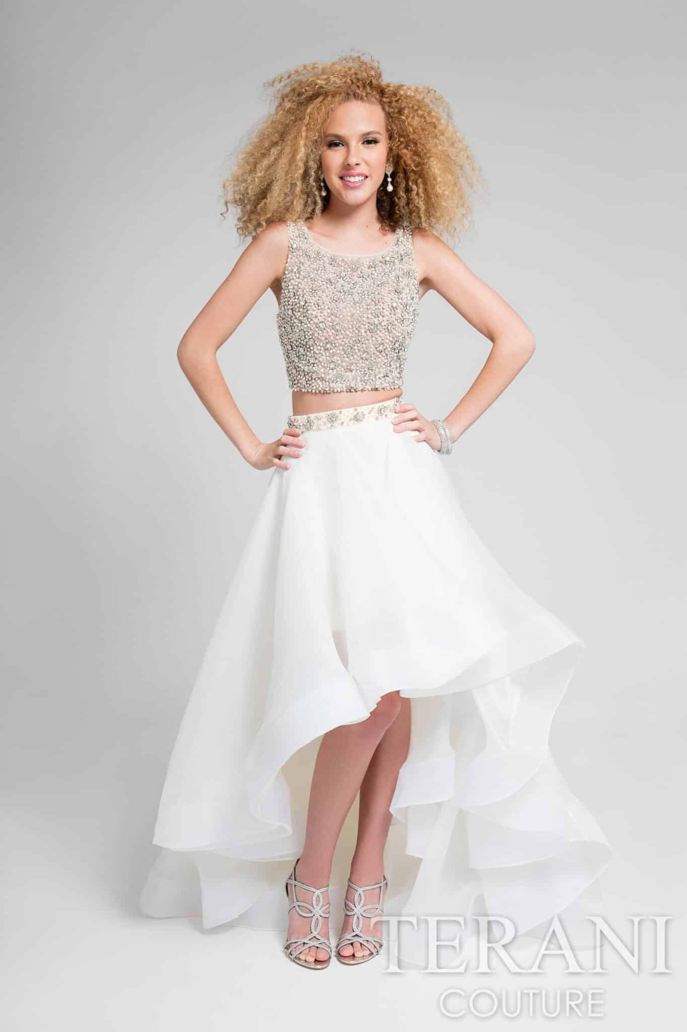 Terani Couture Two Piece Prom Dress 1711P2692 - The Dress Outlet