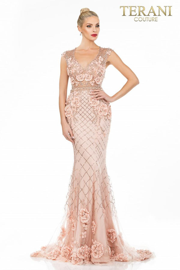 Terani Couture 1722GL4488 Formal Long Prom Dress