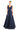 Prom Dresses Long Ball Gown Floral Print Prom Dress Navy/Delphi