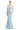 Formal Dresses Pleated Long Formal Beaded Dress Glacier Blue