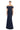 Formal Dresses Pleated Long Formal Beaded Dress Navy