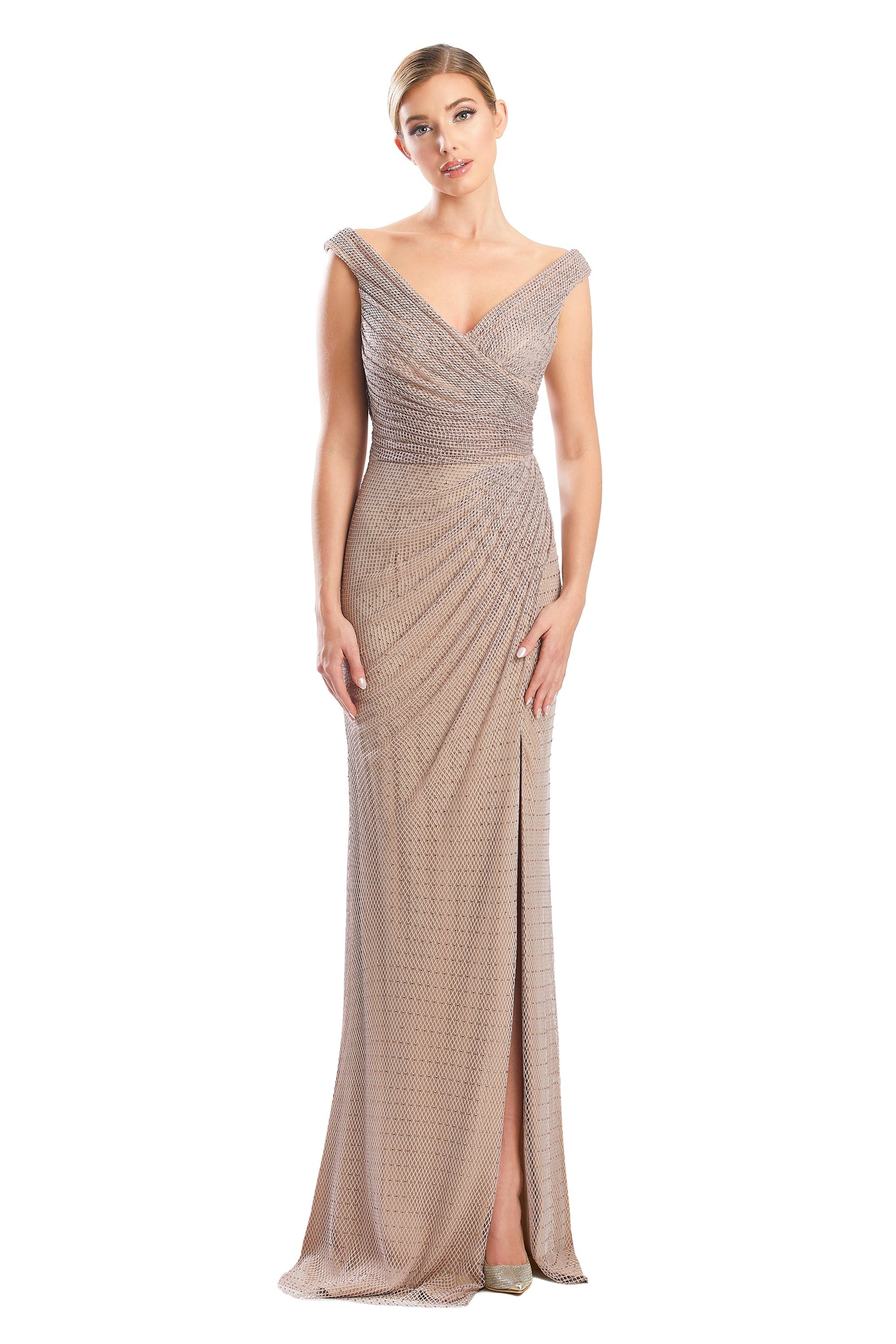 Alexander by Daymor 1754S23 Long Formal Fitted Evening Dress