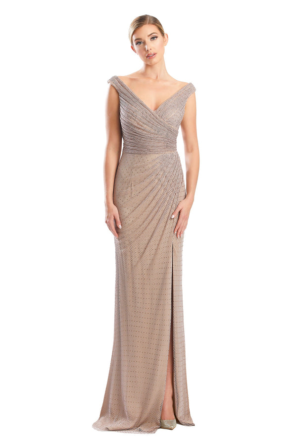 Alexander by Daymor 1754S23 Long Formal Fitted Evening Dress