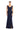 Formal Dresses Beaded Long Formal Pleated Slit Evening Dress Navy