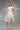 Cocktail Dresses Floral A Line Tea Length Cocktail Dress Silver Brown