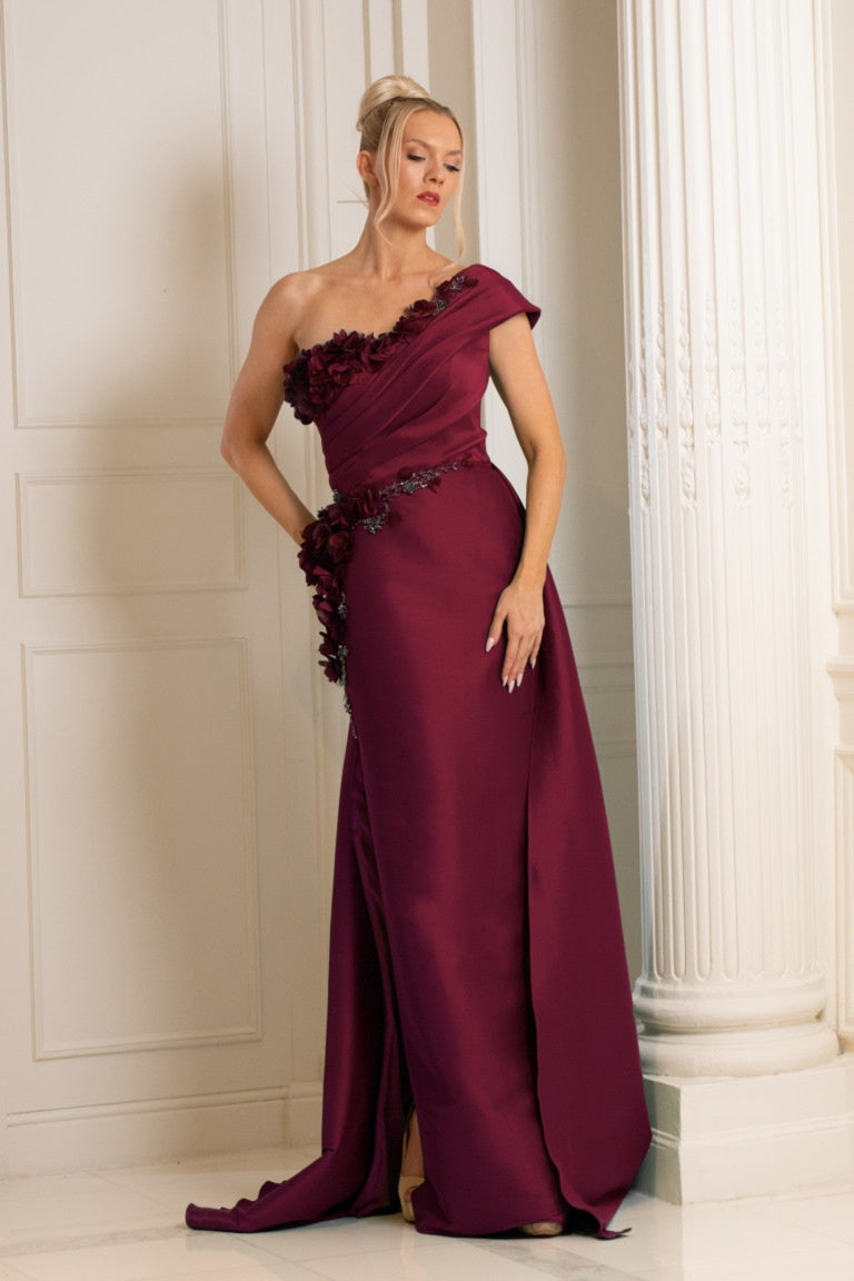 bodycon evening dress Terani Couture 252E5116 Long Formal Overskirt Bodycon Evening Dress – The  Dress Outlet