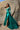 Mother of the BrideDresses Long Sleeve Mother of the Bride Overskirt Dress Emerald