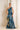 Formal Dresses Fitted Long Formal Peplum Evening Dress Teal Gold
