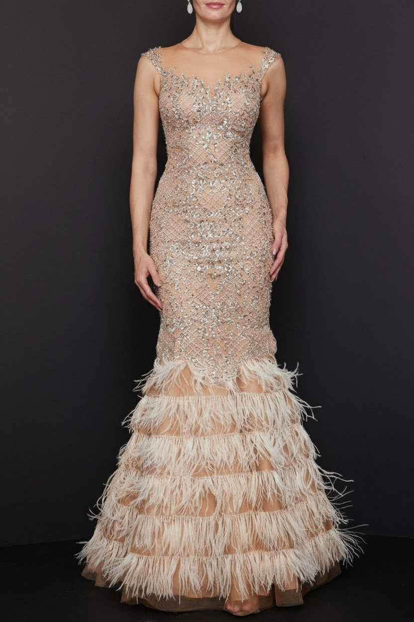 Terani Couture Sexy Fitted Long Prom Dress 1521GL0816A - The Dress Outlet