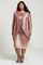 Mother of the Bride Dresses Mother of the Bride Cocktail Midi Jacket Dress Rose Gold