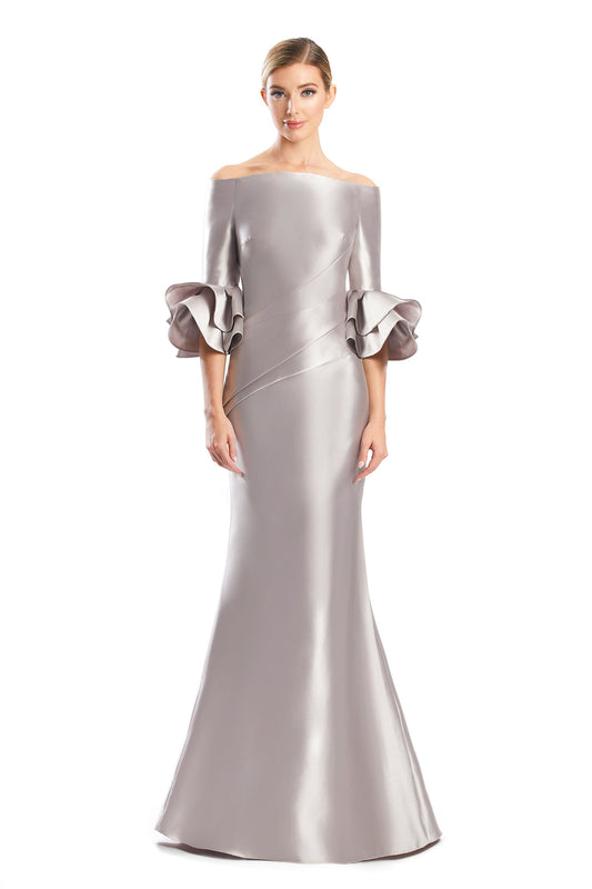 Formal Dresses Long Mermaid Evening Formal Dress Silver/Taupe