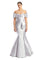 Prom Dresses Long Mermaid Formal  Evening Prom Dress Platinum