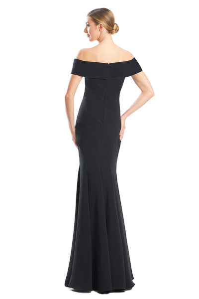 Prom Dresses Beaded Long Formal Mermaid Evening Dress Black