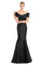 Formal Dresses Long Mermaid Formal Beaded Evening Dress Black