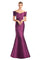 Formal Dresses Long Mermaid Formal Beaded Evening Dress Plum