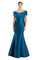 Formal Dresses Beaded Long Mermaid Evening Formal Dress Teal Blue