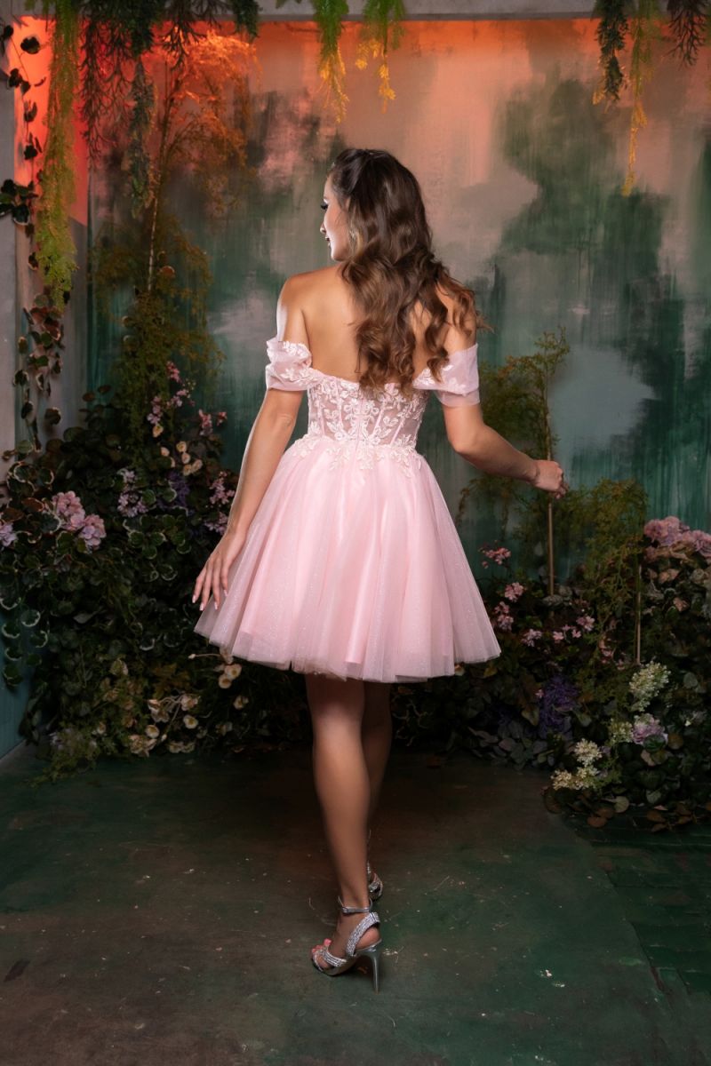 Sweetheart Mini/Short Tulle Cocktail A-Line May Queen 2117