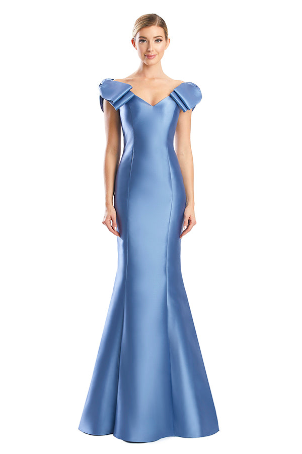Alexander by Daymor 1773S23 Long Applique Formal Mermaid Evening Dress