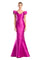 Formal Dresses Long Applique Formal Mermaid Evening Dress Fuchsia