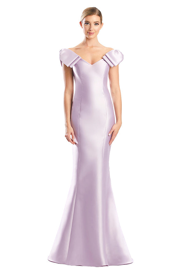 Formal Dresses Long Applique Formal Mermaid Evening Dress Lilac