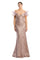 Prom Dresses Fitted Long Formal Lace Evening Prom Dress Mauve