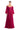 Formal Dresses Pleated Long Formal A Line Evening Dress Cranberry