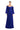 Formal Dresses Pleated Long Formal A Line Evening Dress Sapphire
