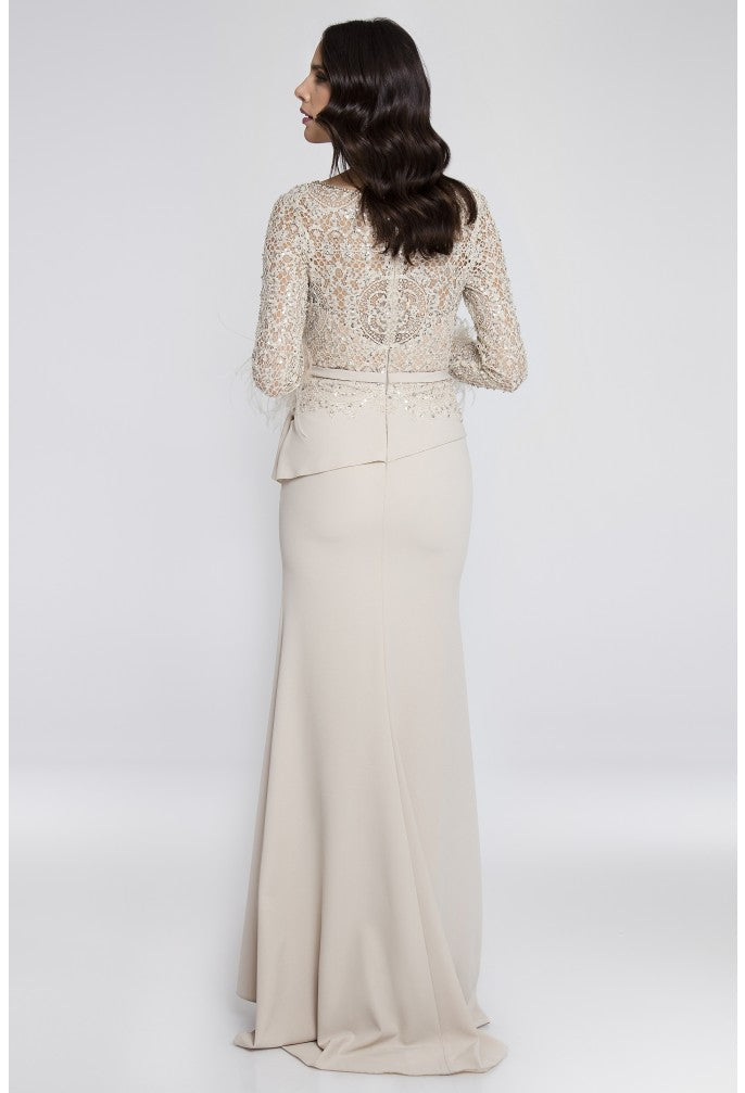 Terani Couture 1811M6568 Long Slit Evening Formal Dress