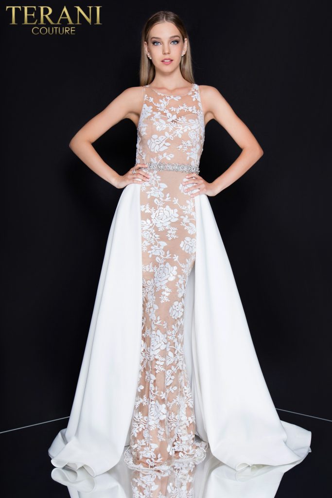 Terani Couture Sleeveless Long Prom Dress 1812P5387 - The Dress Outlet
