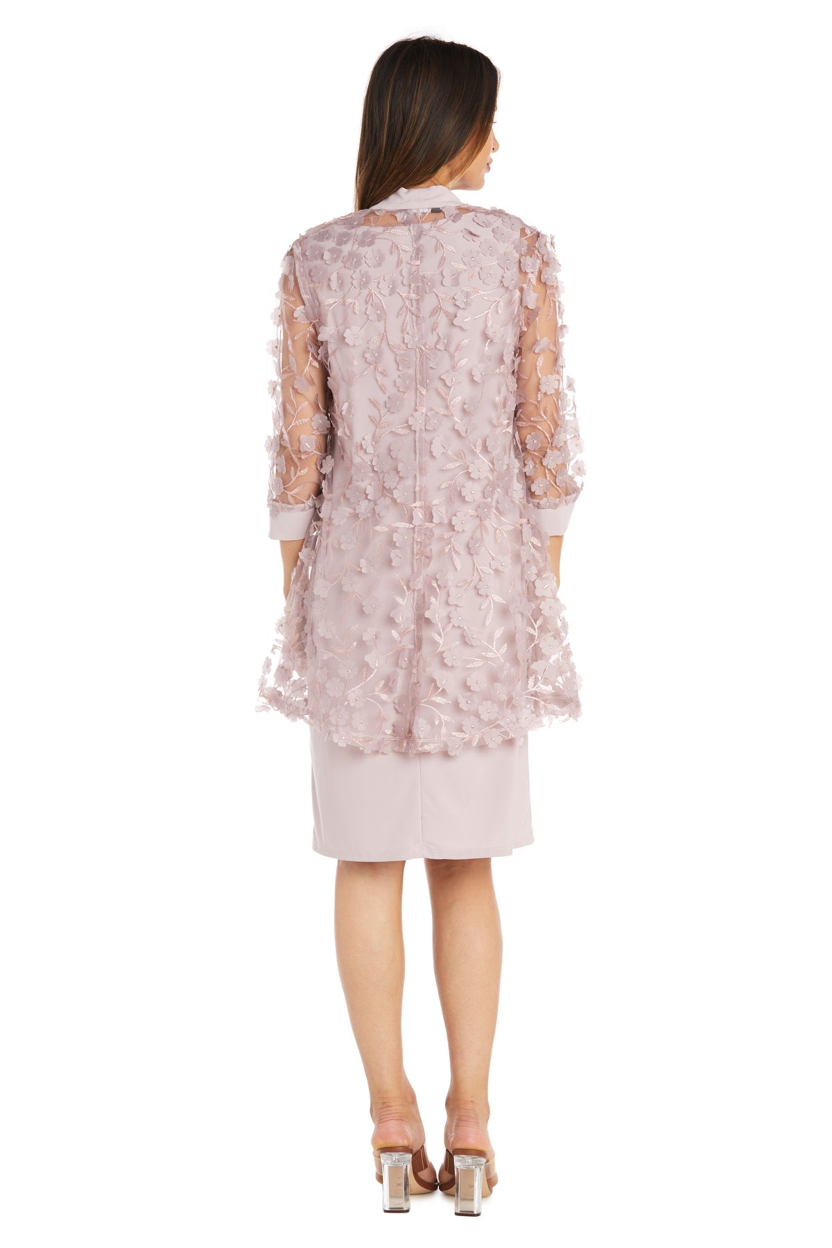 R&M Richards 1816P Mother of the Bride Short Petite Jacket Dress