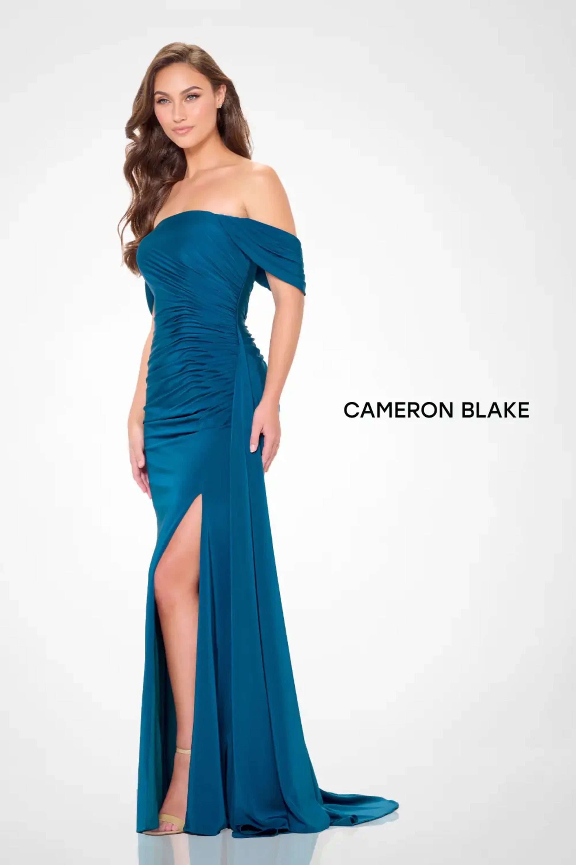 Cameron Blake CB3241 Long Formal Mermaid Evening Dress