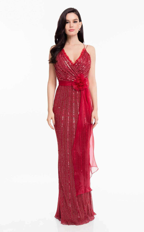 Terani Couture 1821E7111 Sleeveless Long Prom Dress