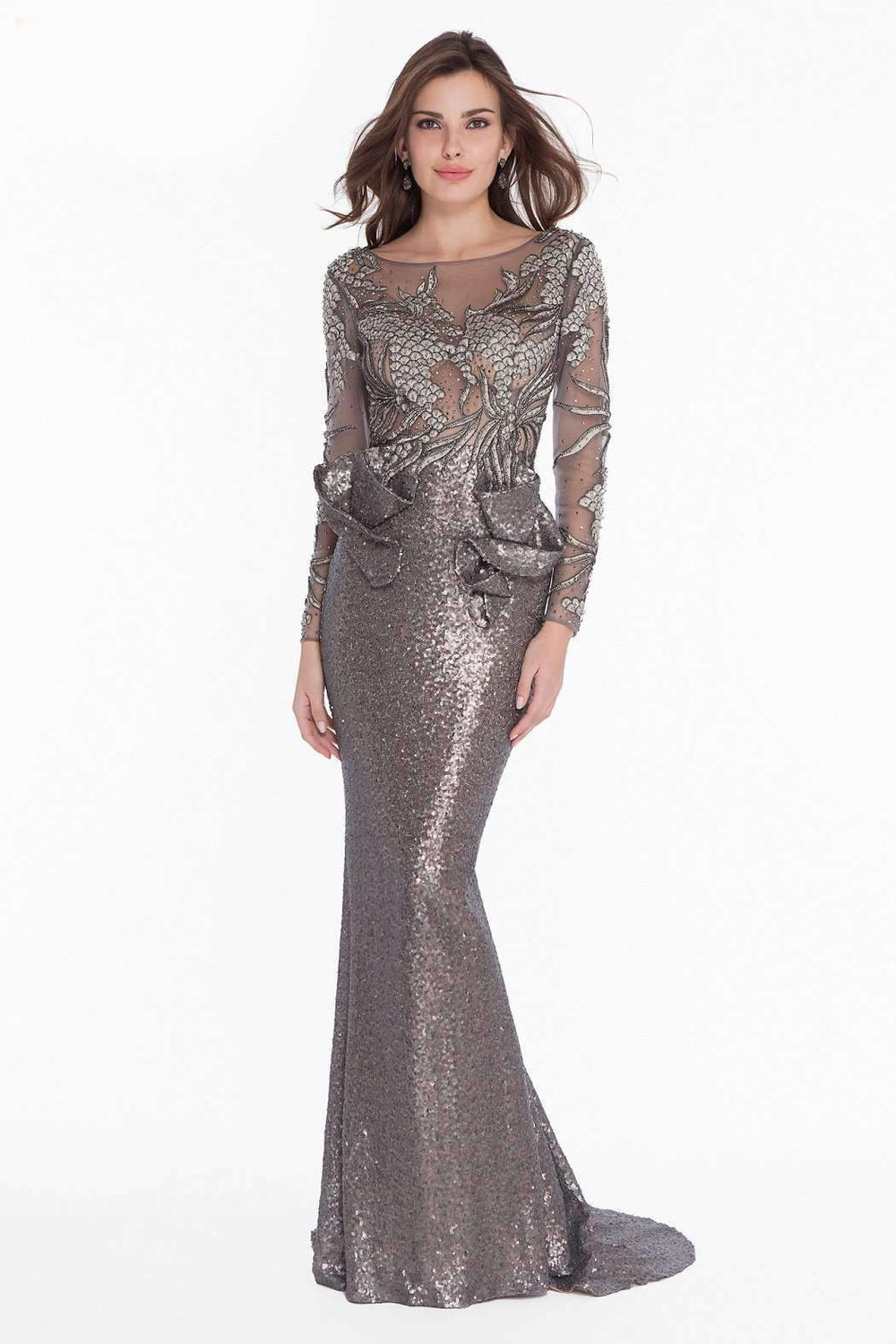 Terani Couture Formal Long Prom Dress 1821GL7402 - The Dress Outlet