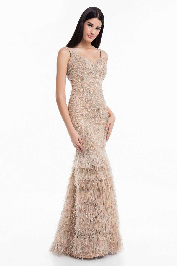 Terani Couture 1821GL7427 Long Formal Prom Dress