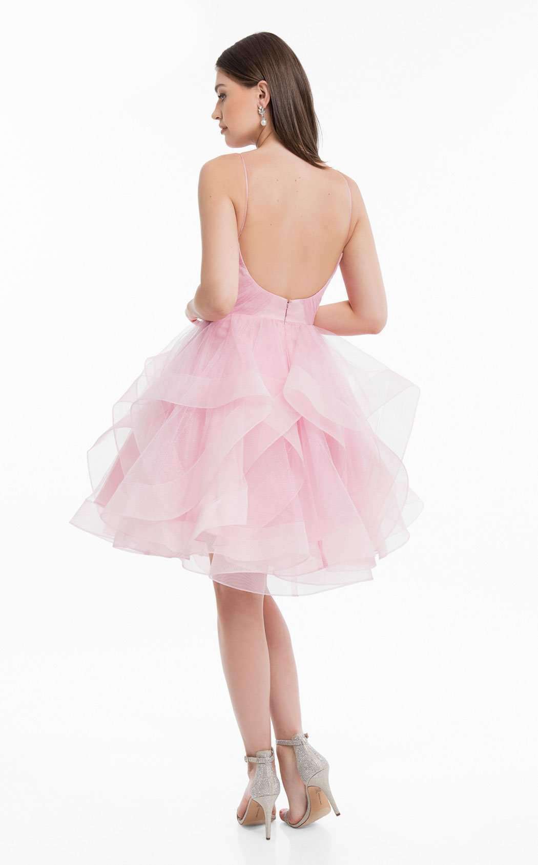 Terani Couture Pleated Bodice Short Prom Dress 1821H7770 - The Dress Outlet