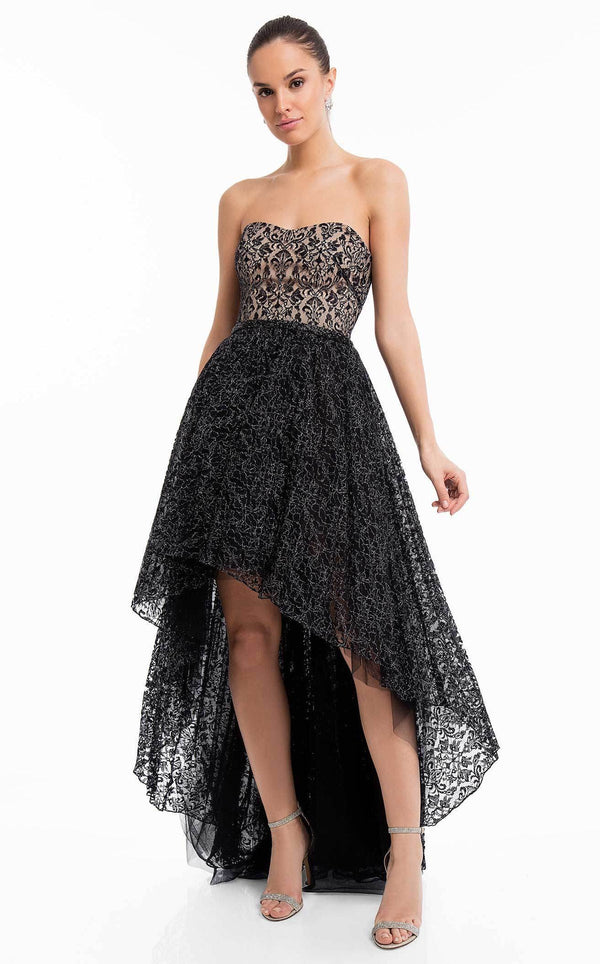Terani Couture 1822C7047 Strapless Prom Dress