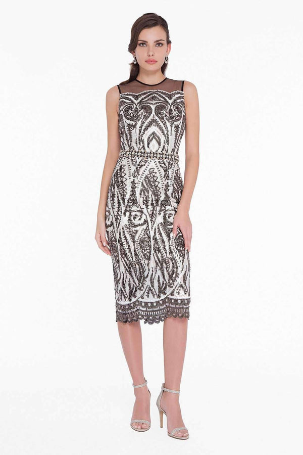 Terani Couture 1823C7071 Sleeveless Short Dress
