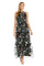 Formal Dresses Floral Long Formal Petite Dress Black/Multi