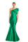 Formal Dresses Mermaid Long Formal Pleated Evening Dress Emerald