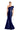 Formal Dresses Mermaid Long Formal Pleated Evening Dress Navy