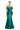 Formal Dresses Long Formal Mermaid Evening Beaded Dress Emerald/Multi