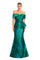 Formal Dresses Long Formal Mermaid Evening Beaded Dress Emerald/Multi