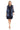 Mother of the Bride Dresses Short Printed Mother of the Bride Jacket Dress Navy/Periwinkle