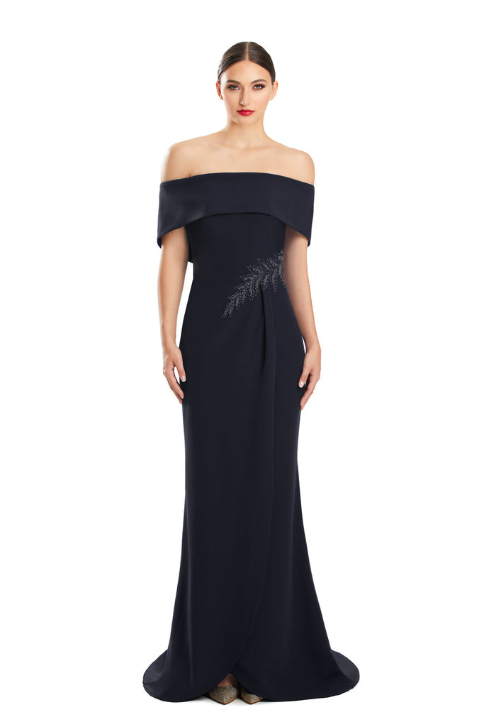 Alexander by Daymor 1853F23 Long Formal Beaded Eevning Dress