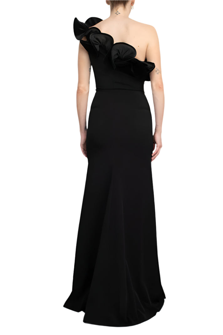Alberto Makali 185401 Fitted Long Formal Evening Dress